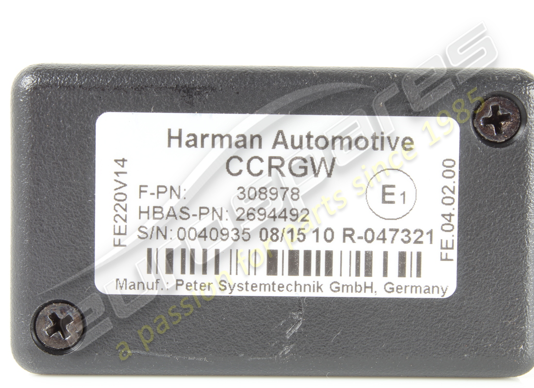 used ferrari can box. part number 308978 (2)