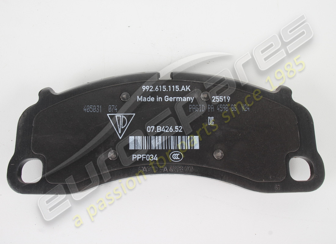 new porsche 1 set of brake pads for disk brake. part number 992698151h (2)