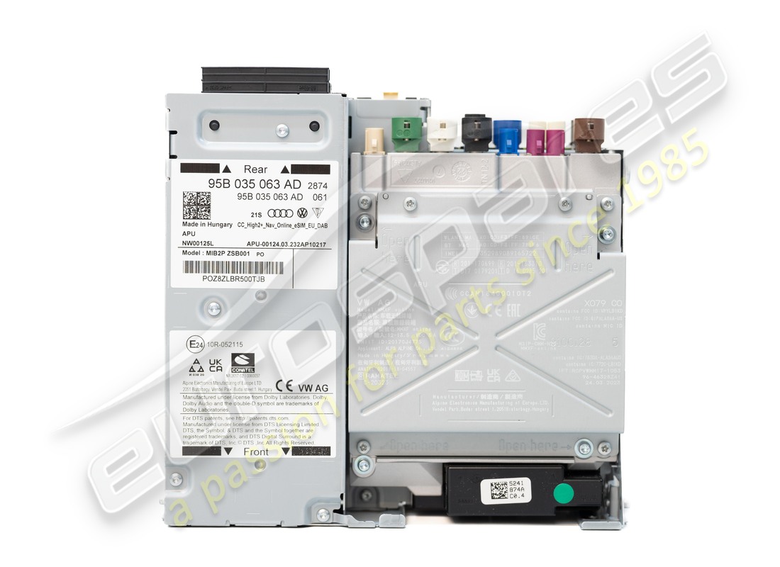 new porsche central computer. part number 95b035063ex (2)