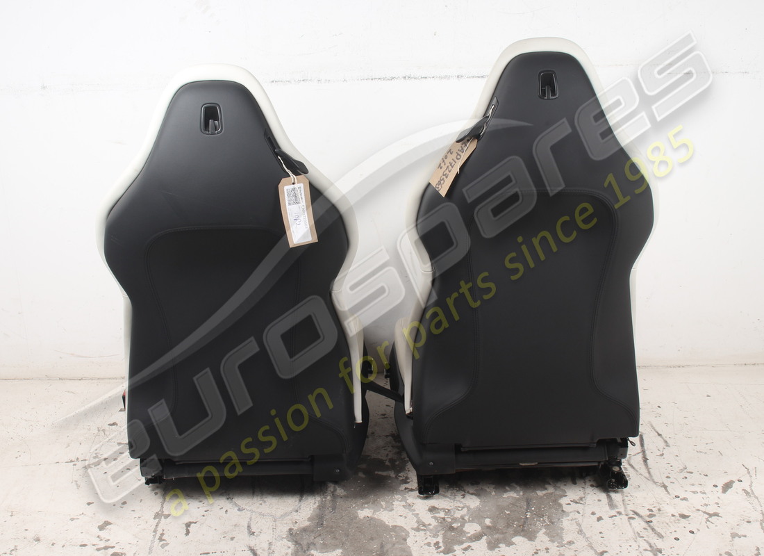 used ferrari pair of seats light grey. part number eap1723563 (15)