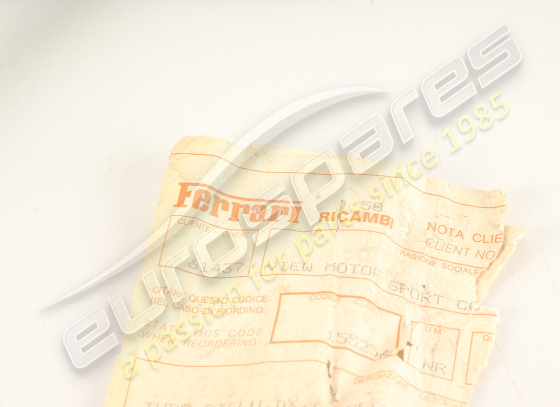 new ferrari rh fuel return pipe. part number 155256 (2)