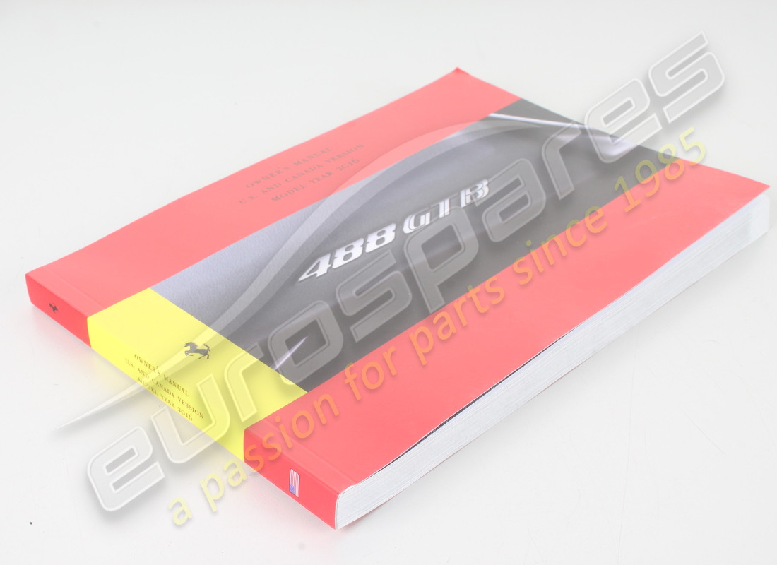 new ferrari owner's manual. part number 87578200 (2)