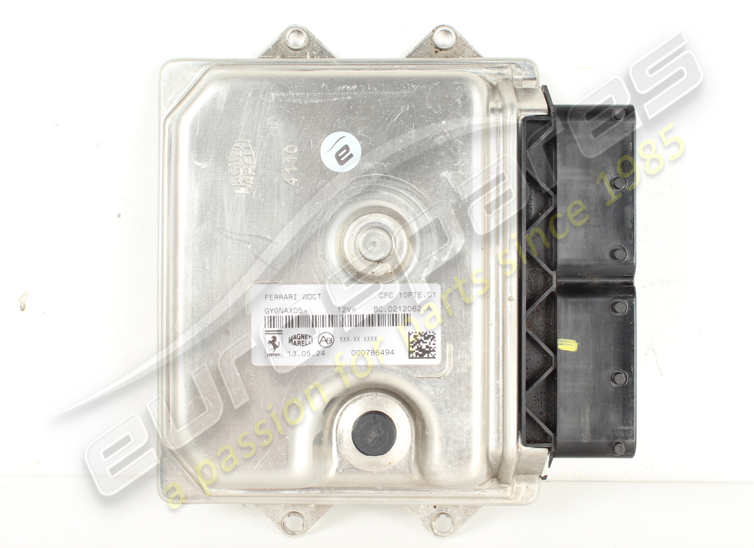 USED Ferrari ECU 10PTE FORNITURA COMPLETE OTOP . PART NUMBER 786494 (1)