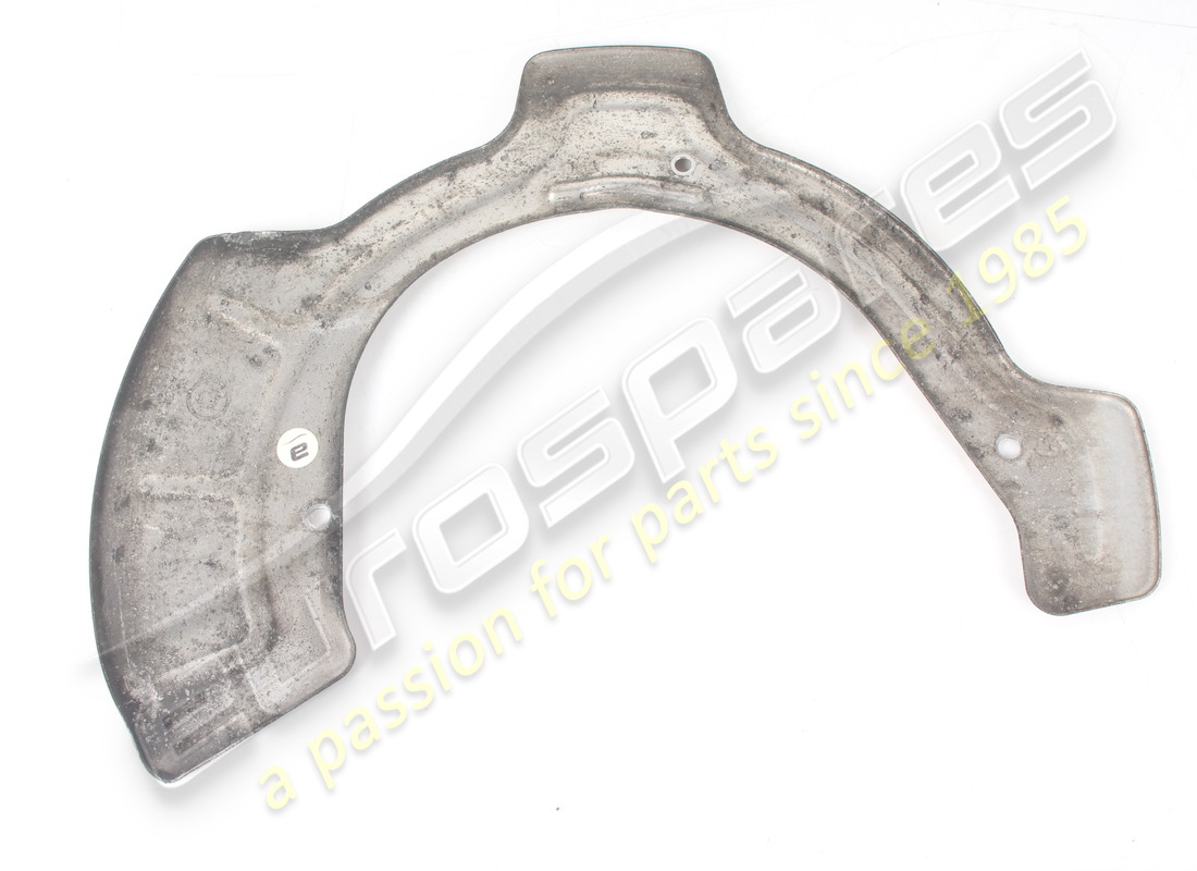 USED FERRARI RH DISC SHIELD. PART NUMBER 257424 (2) used ferrari rh disc shield. part number 257424 (2)