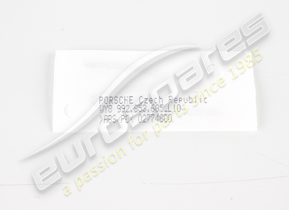 new porsche inscription silver. part number 992853685li0 (2)