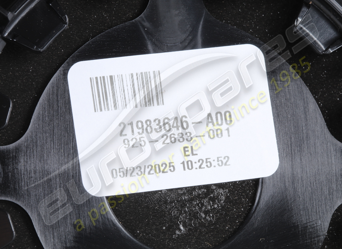 NEW FERRARI RH CURVED WINDOW. PART NUMBER 831255 (4) new ferrari rh curved window. part number 831255 (4)