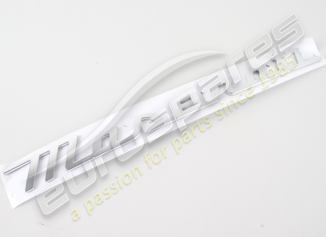 new maserati maserati logo on boot lid. part number 670158141 (1)