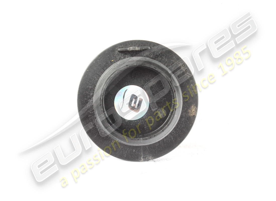 used porsche hub cap matt black. part number 9p1601349nok1 (2)