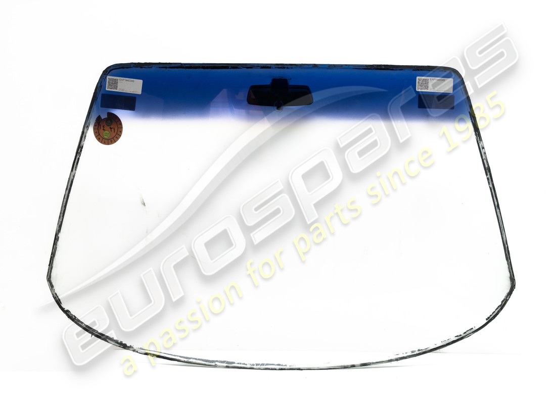 used eurospares front windscreen blue top tint and interior mirror part number eap1440349