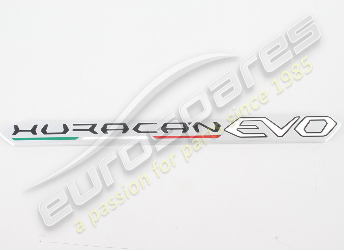 new lamborghini nameplate. part number 4t0854499c (1)