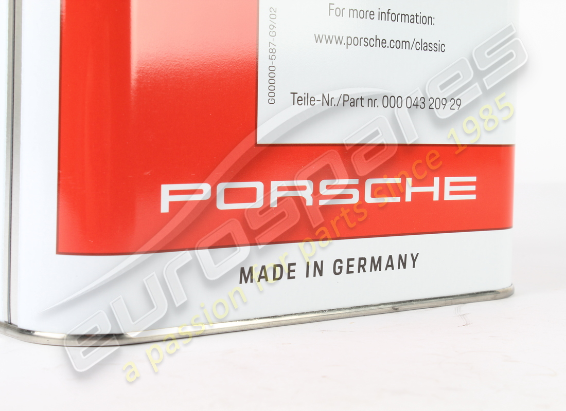 new porsche engine oil - porsche classic 20w50 - 5l. part number 00004320929 (4)