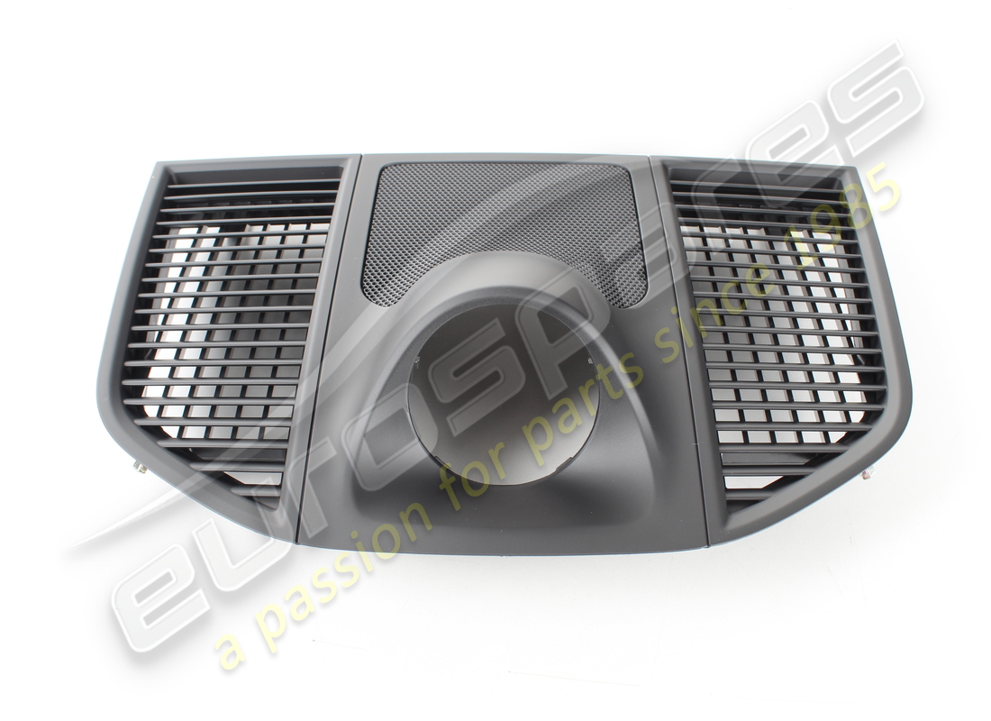 new porsche top cover center dashboard black. part number 95b858189c5q0 (1)