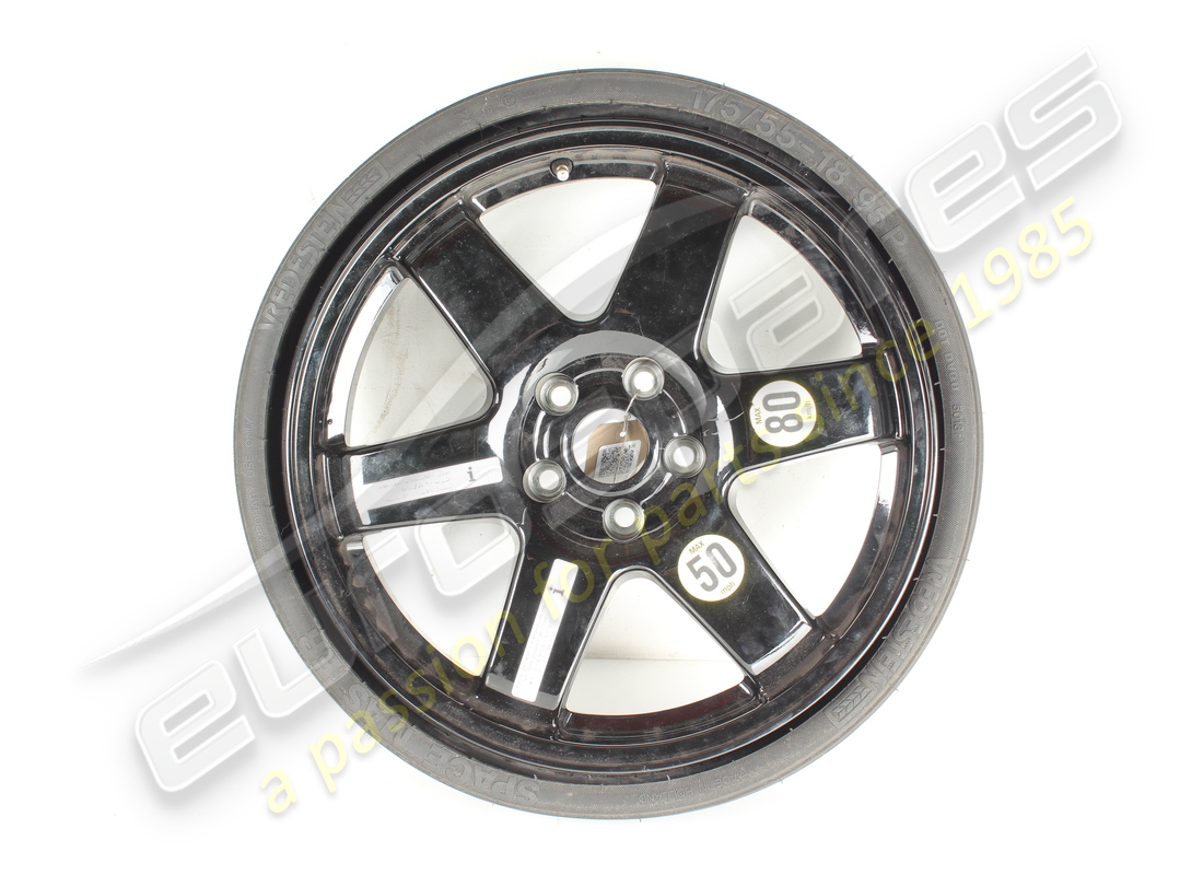 USED Maserati SPARE WHEEL, BLACK ALLOY . PART NUMBER 670013624 (1)