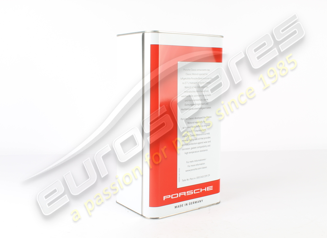 new porsche engine oil - porsche classic 20w50 - 5l. part number 00004320929 (3)