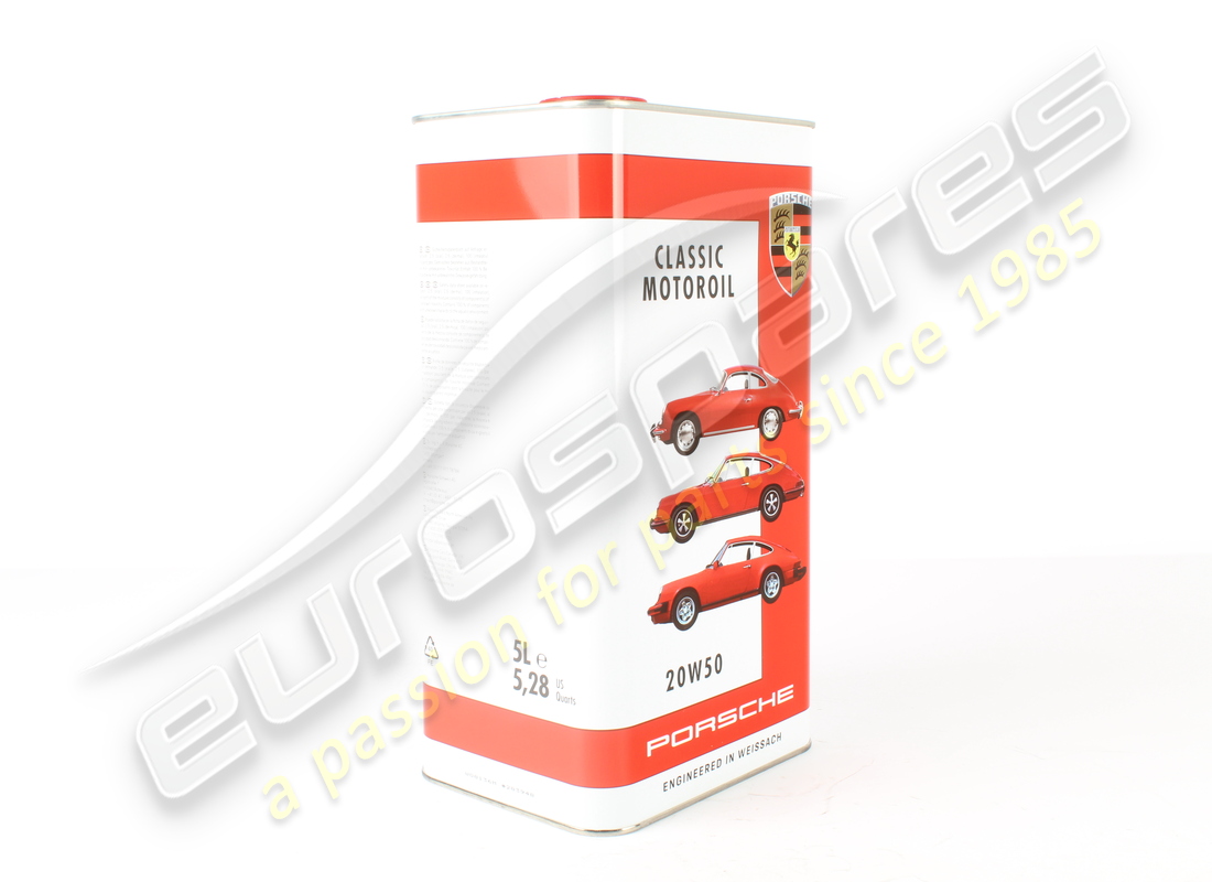 new porsche engine oil - porsche classic 20w50 - 5l. part number 00004320929 (2)