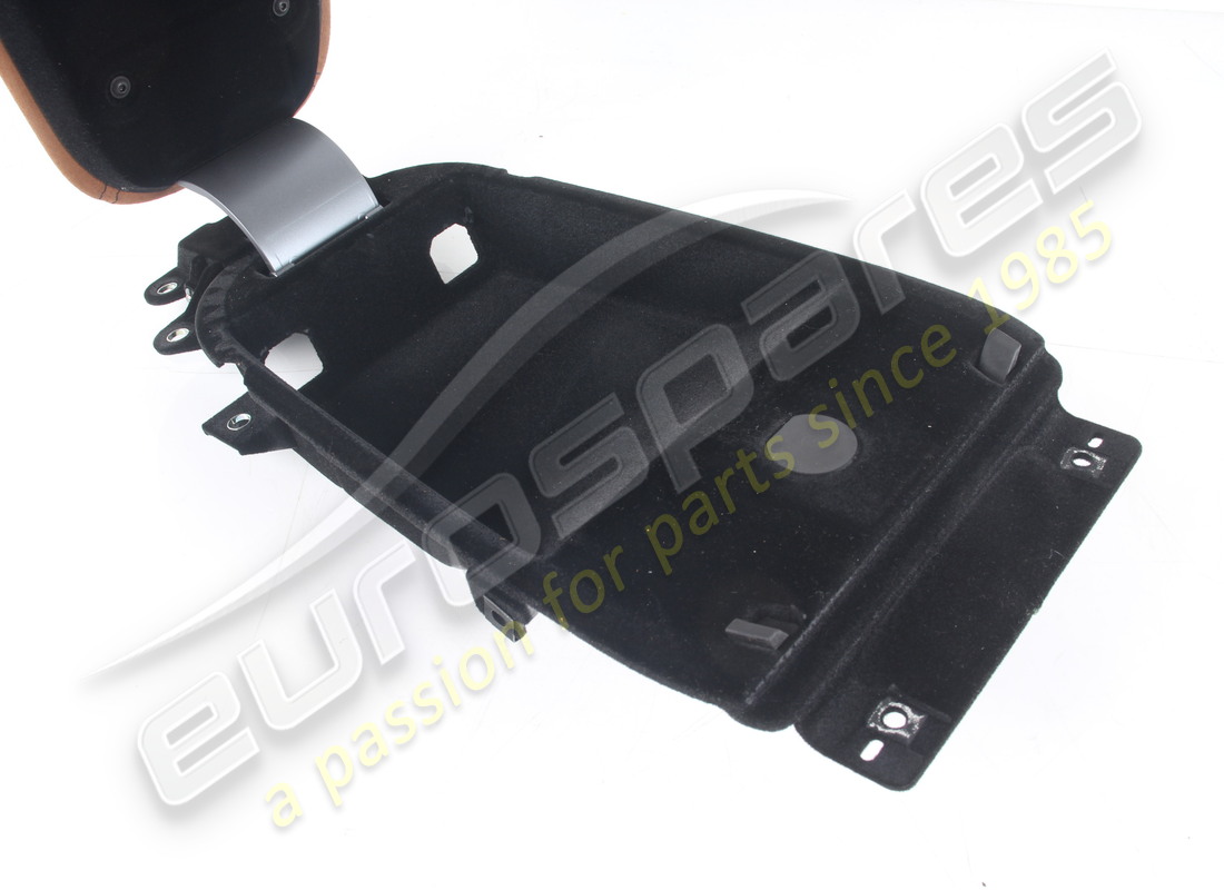 used eurospares rear unit tray with compartment door in alcantara (colour cuoio). part number eap1723567 (5)