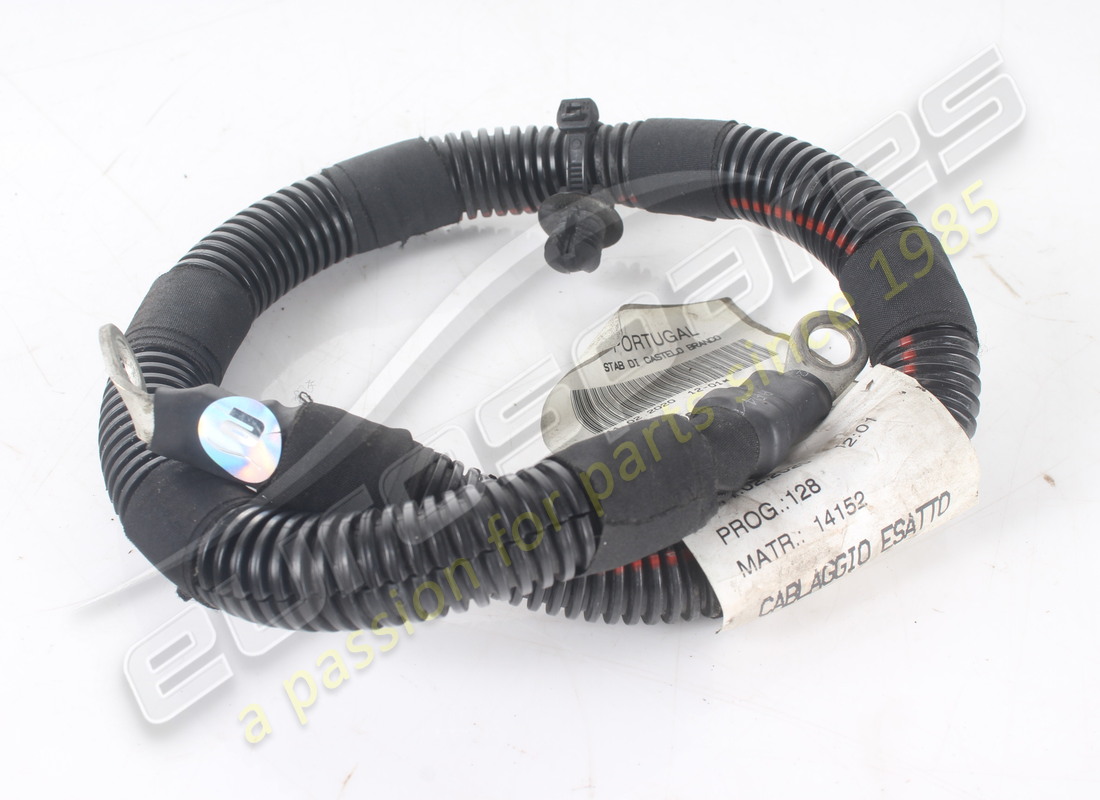USED FERRARI CHASSIS GROUND CABLE. PART NUMBER 255982 (1) used ferrari chassis ground cable. part number 255982 (1)
