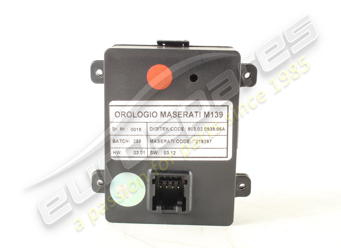 used maserati analogue clock. part number 219397 (4)