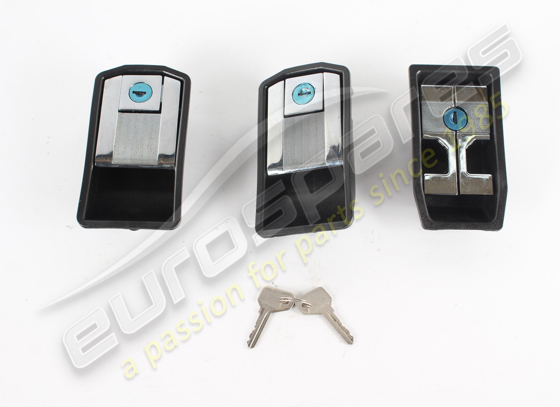 NEW Eurospares LOCK SETS (BLACK) . PART NUMBER 40354003A (1) NEW Eurospares LOCK SETS (BLACK) . PART NUMBER 40354003A (1)