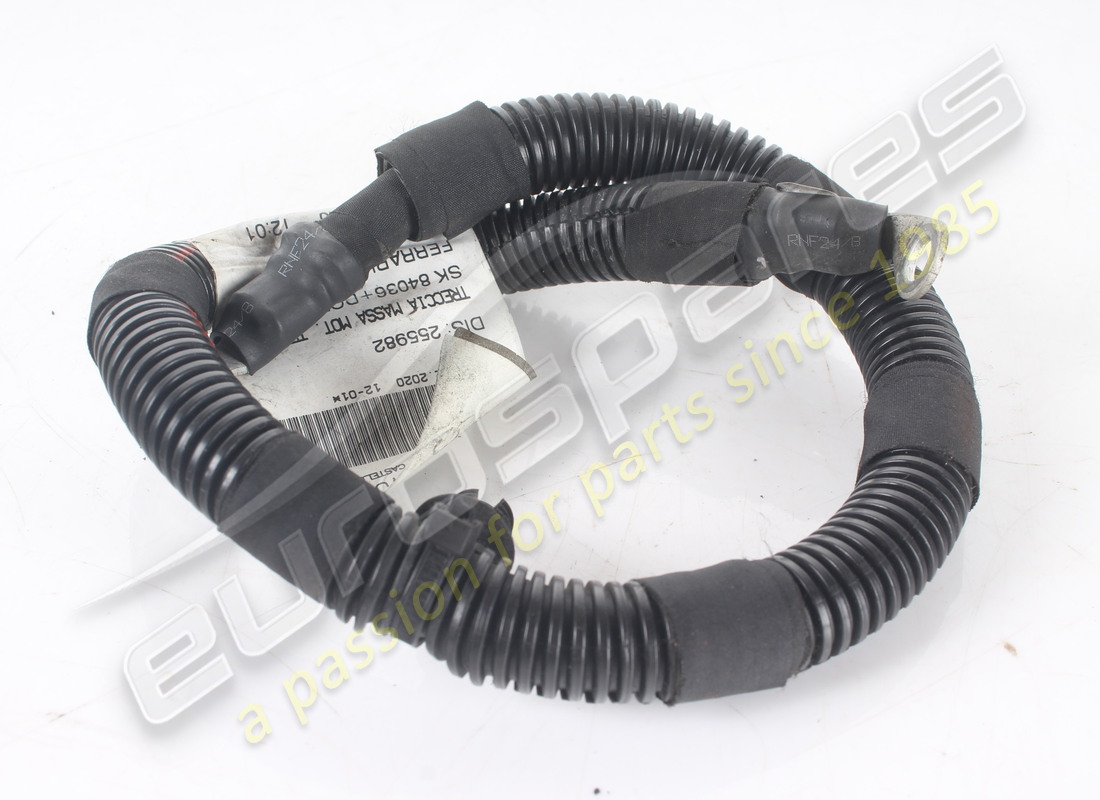 USED FERRARI CHASSIS GROUND CABLE. PART NUMBER 255982 (2) used ferrari chassis ground cable. part number 255982 (2)