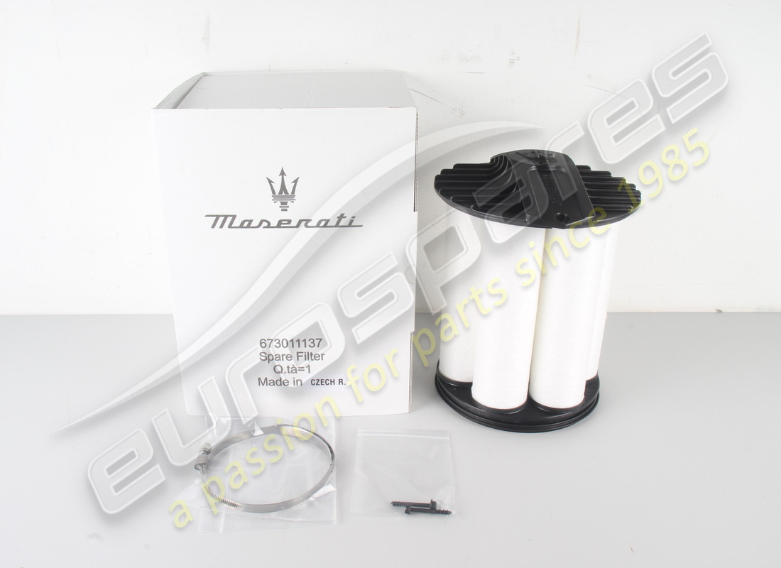 new maserati intake engine air filter kit. part number 673011137 (1)