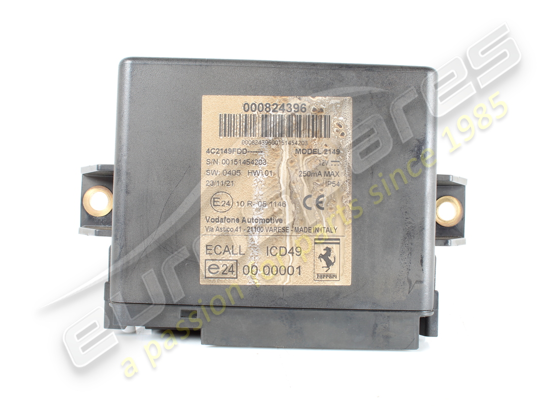 damaged ferrari tcu ecall / svr. part number 824396 (2)