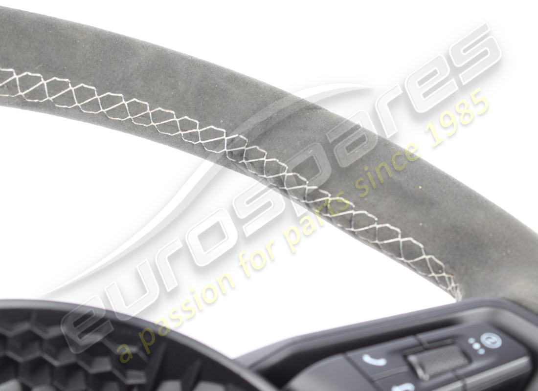 used porsche multifunction steering wheel black/silve. part number 9gt419091brqa0 (6)