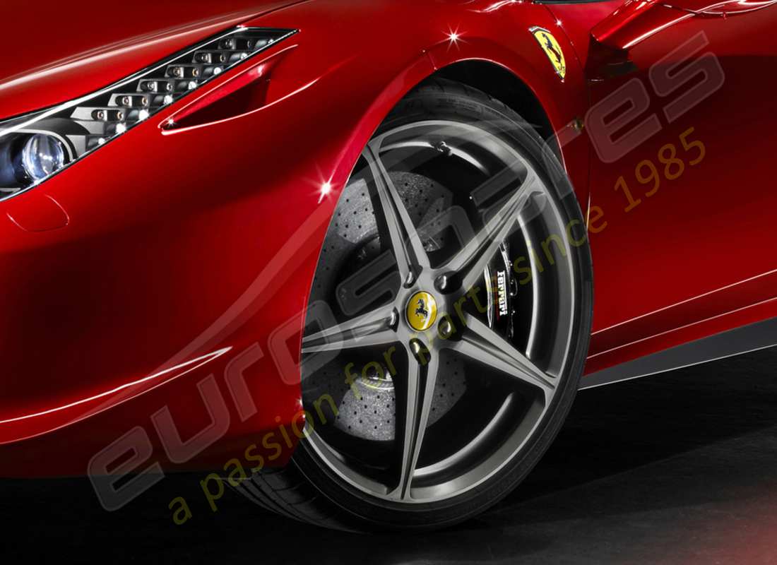 NEW FERRARI WHEEL SET (FORGED GRIGIO FERRO) 20 INCH. PART NUMBER 70004980 (1) new ferrari wheel set (forged grigio ferro) 20 inch. part number 70004980 (1)