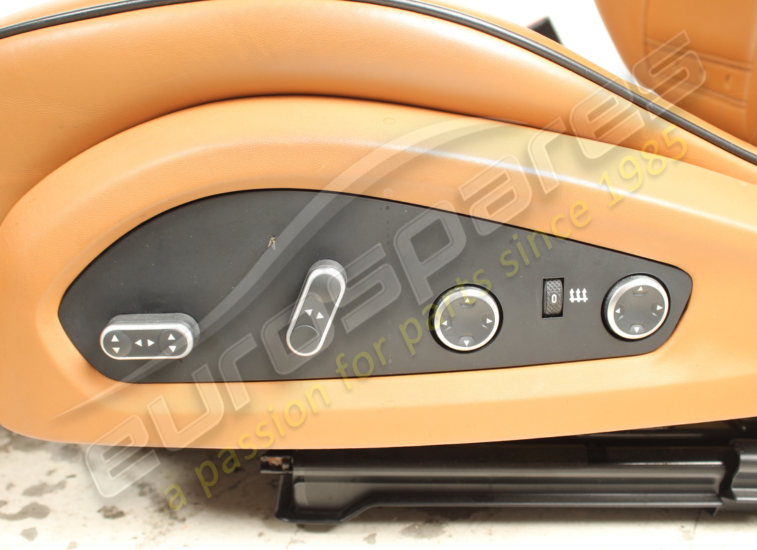 used eurospares complete front & rear seet set ( cuioio leather with black stitching ). part number eap1566195 (6)