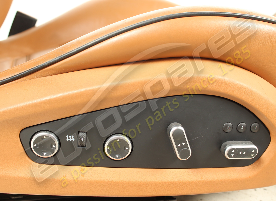 used eurospares complete front & rear seet set ( cuioio leather with black stitching ). part number eap1566195 (8)