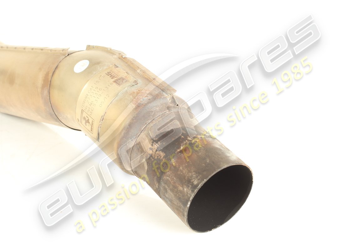 used ferrari complete rh catalytic converter. part number 273319 (6)