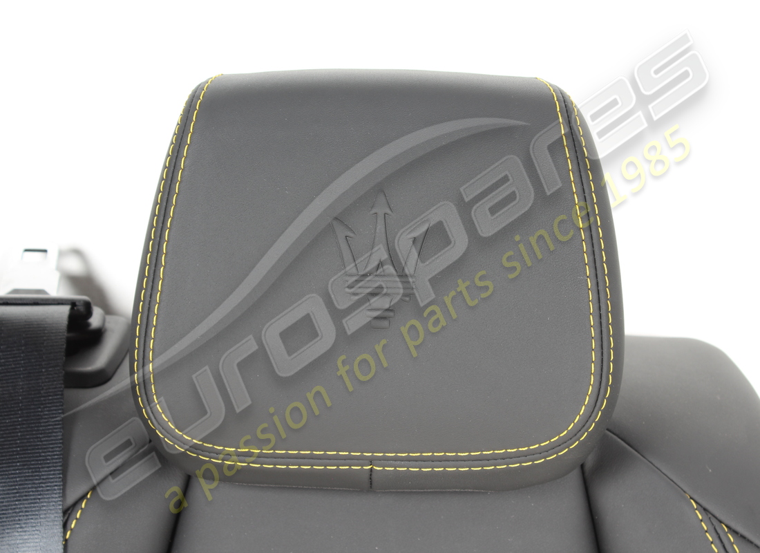 used maserati lh rear seat back. part number 670206806 (2)