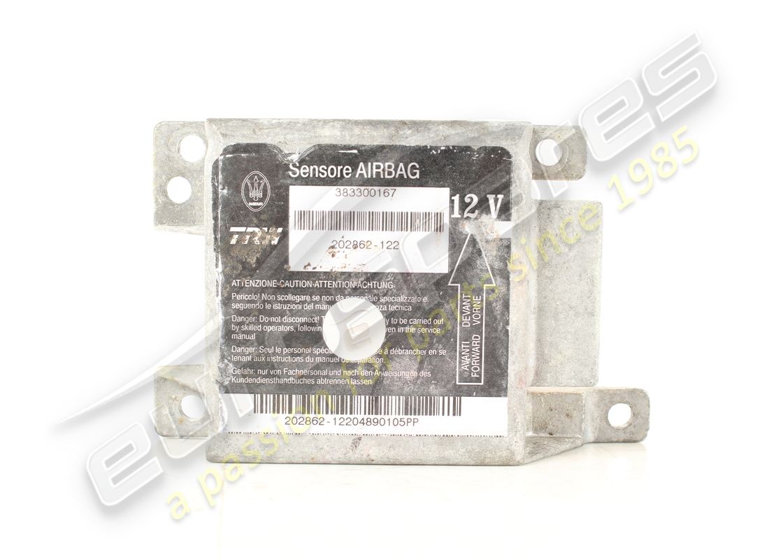 USED MASERATI AIRBAG ECU. PART NUMBER 383300167 (3) used maserati airbag ecu. part number 383300167 (3)