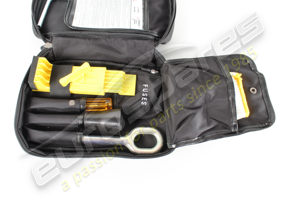 NEW FERRARI COMPLETE TOOLKIT BAG. PART NUMBER 321955 (5) new ferrari complete toolkit bag. part number 321955 (5)