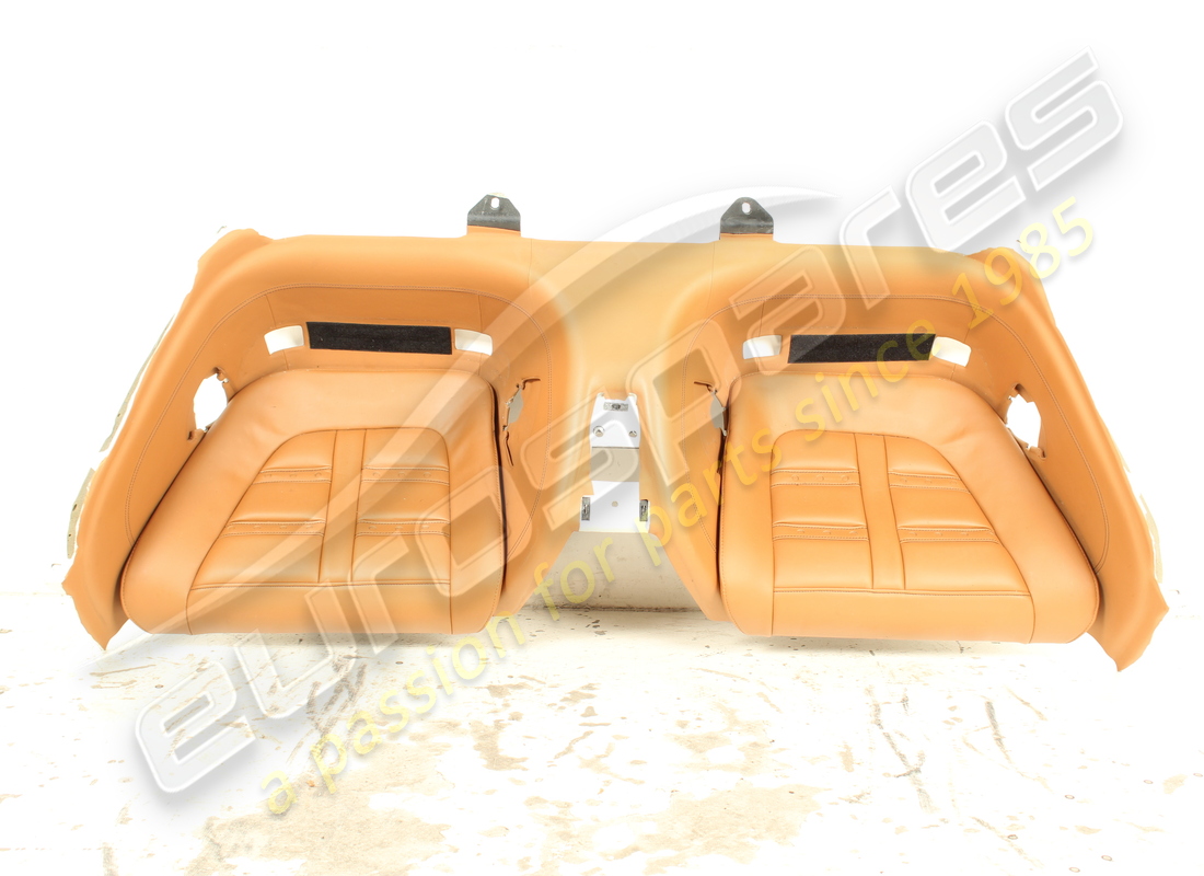 used eurospares complete front & rear seet set ( cuioio leather with black stitching ). part number eap1566195 (16)
