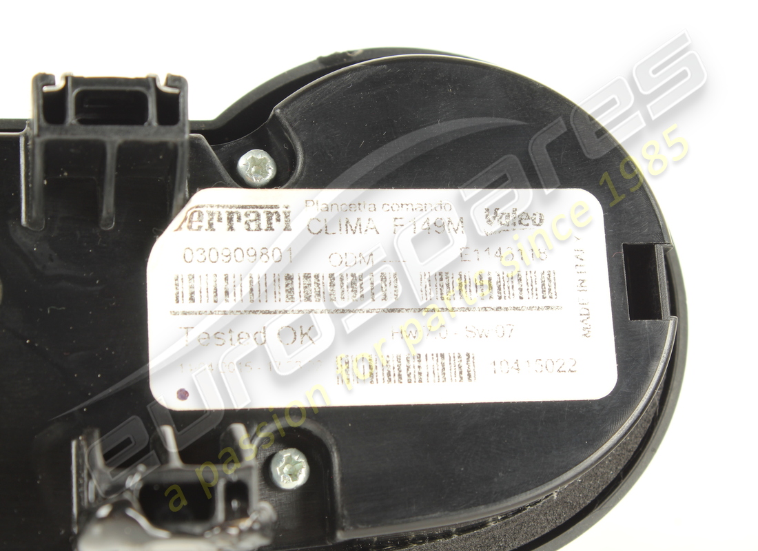 used ferrari air conditioning controls panel. part number 309098 (6)