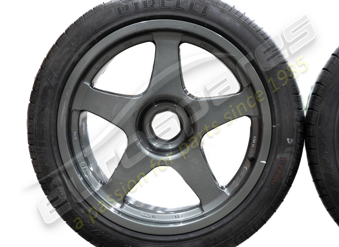 used ferrari speedline lm wheels set 18 inch. part number eap748269 (5)