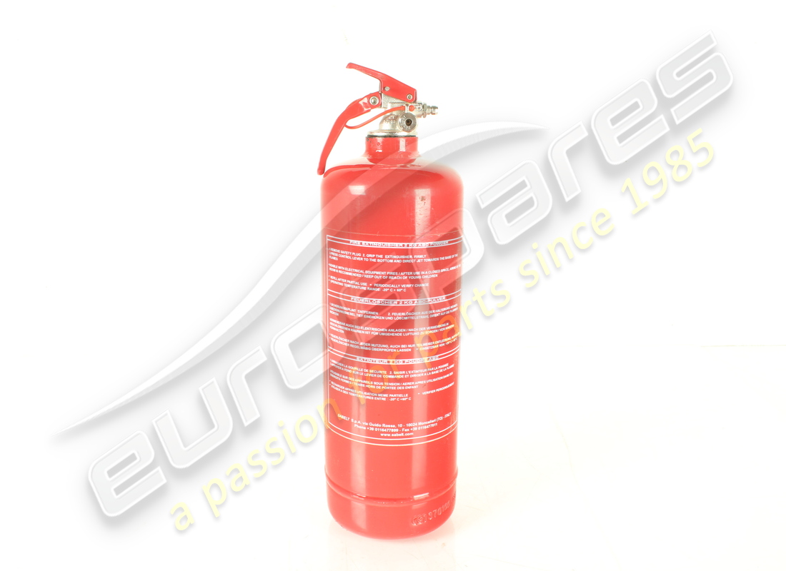 used ferrari extinguisher (shipping by road only). part number 83490400 (2)