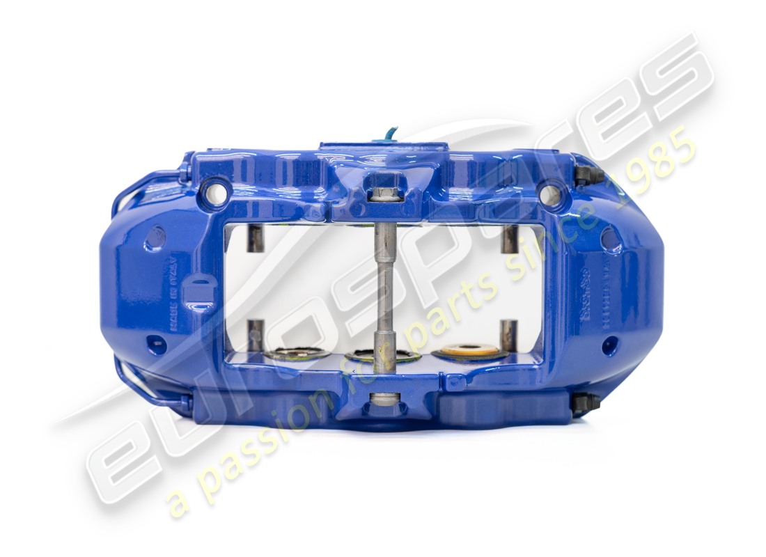 USED LAMBORGHINI PCCB FRONT BRAKE CALIPER BLU ADP. PART NUMBER 4T0615106DJ (3) used lamborghini pccb front brake caliper blu adp. part number 4t0615106dj (3)