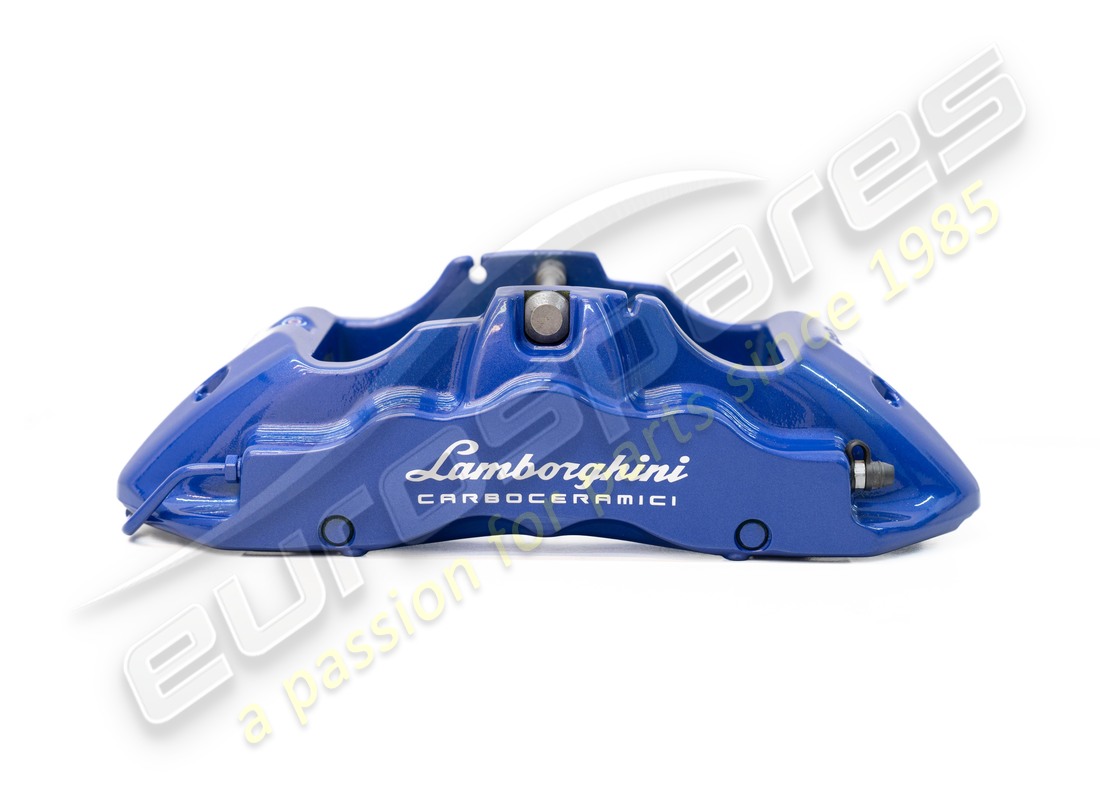 USED LAMBORGHINI PCCB FRONT BRAKE CALIPER BLU ADP. PART NUMBER 4T0615106DJ (1) used lamborghini pccb front brake caliper blu adp. part number 4t0615106dj (1)