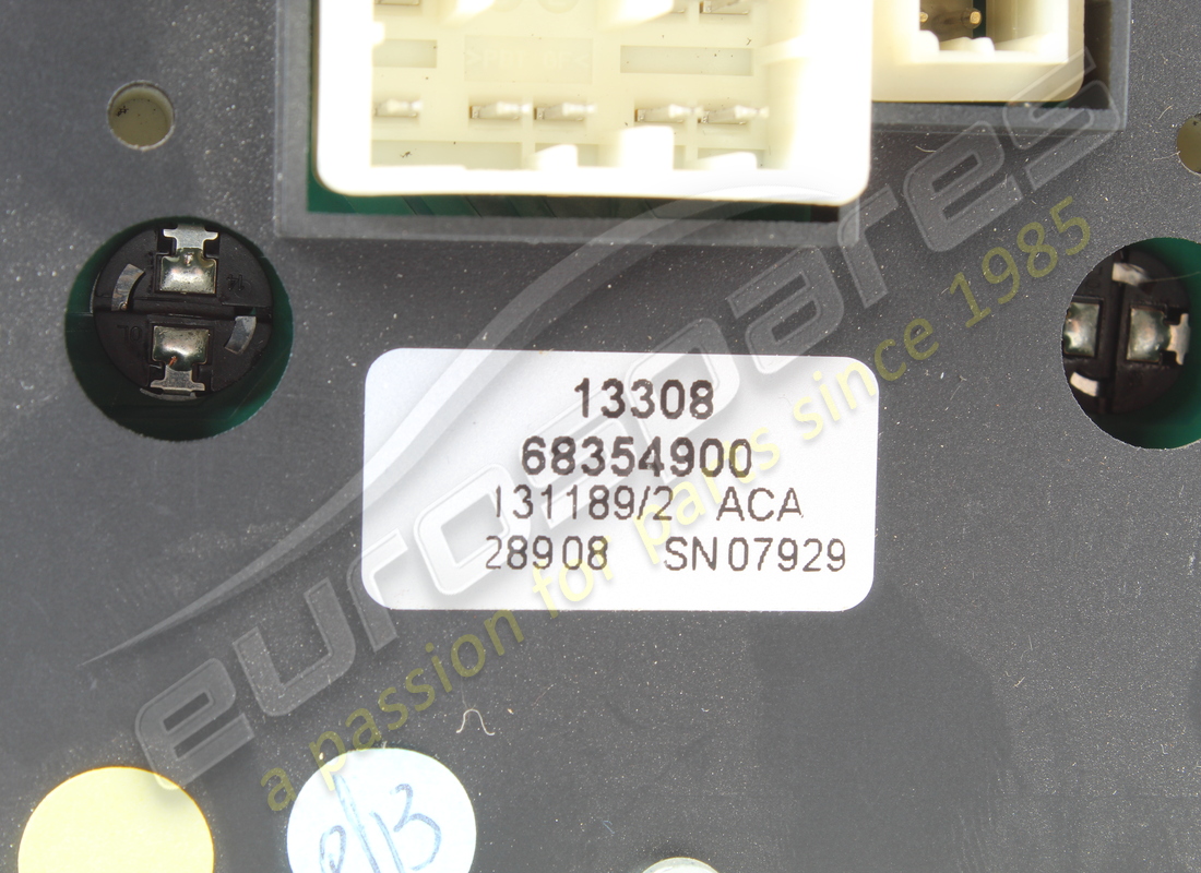 used ferrari air conditioning control set -with degre. part number 68354900 (6)