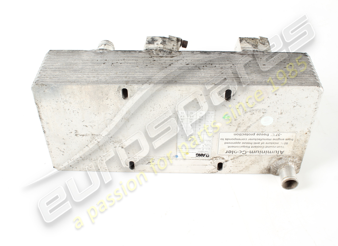 used ferrari oil heat exchanger. part number 266826 (2)