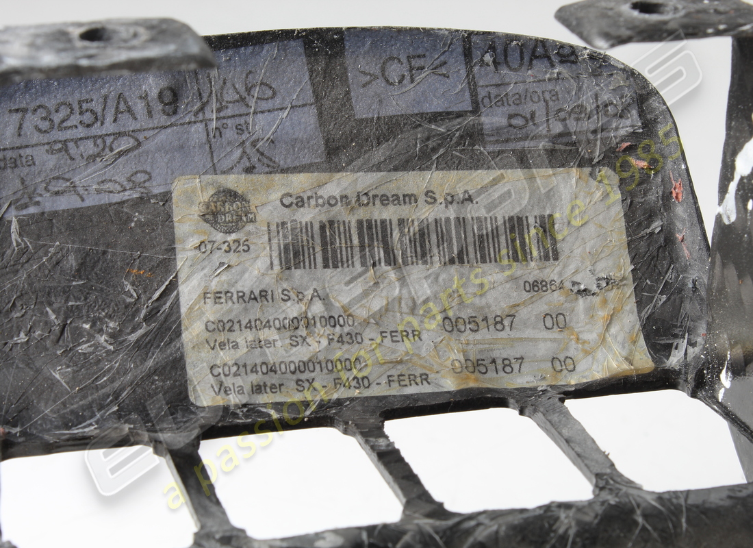 used ferrari lh air outlet plate. part number 81200900 (6)