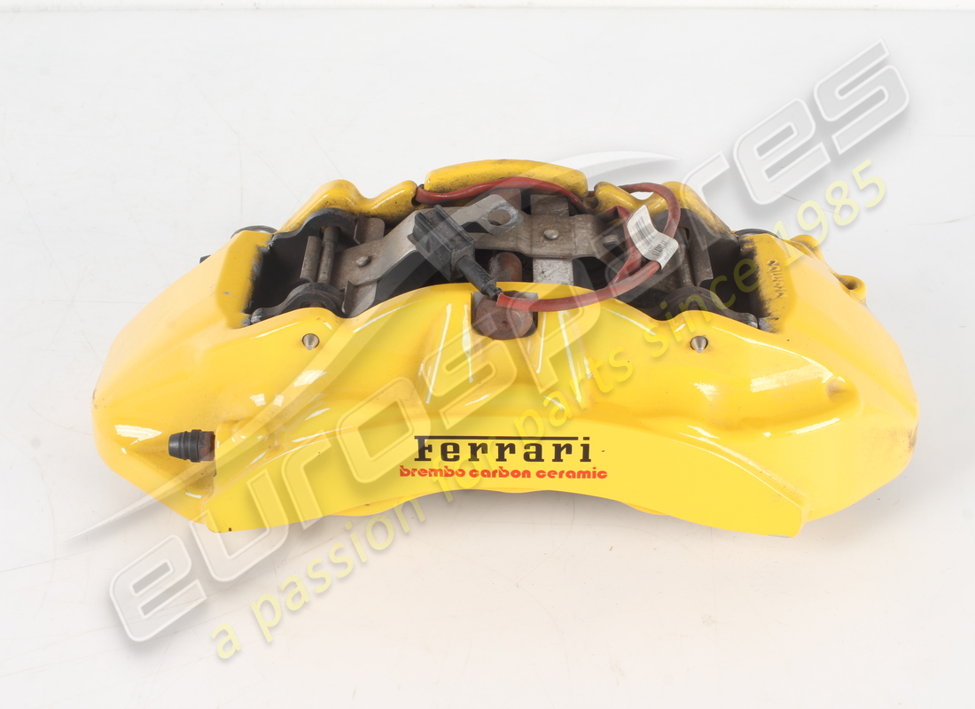 USED Ferrari FRONT LH CALIPER WITH PADS . PART NUMBER 297308 (1)