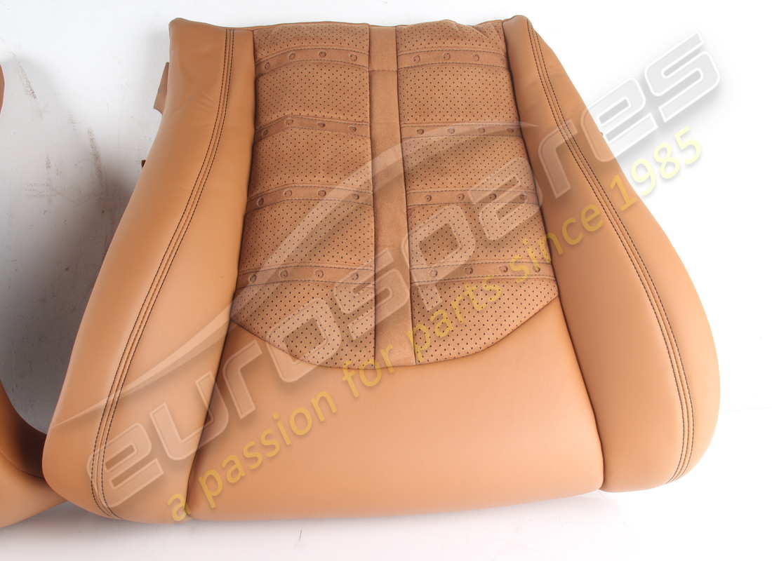 used ferrari complete seat set in cuoio leather and alcantara. part number eap1723564 (8)