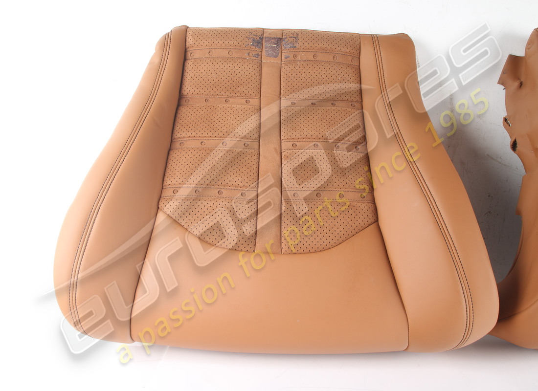 used ferrari complete seat set in cuoio leather and alcantara. part number eap1723564 (7)