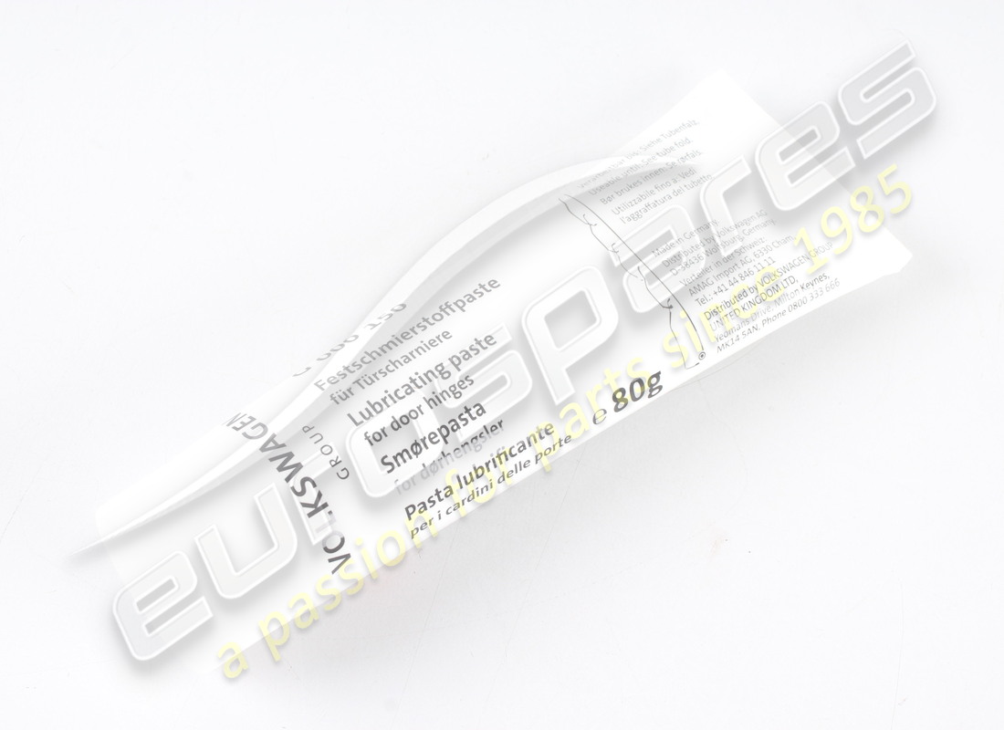 NEW PORSCHE GREASE. PART NUMBER 00004330013 (1) new porsche grease. part number 00004330013 (1)