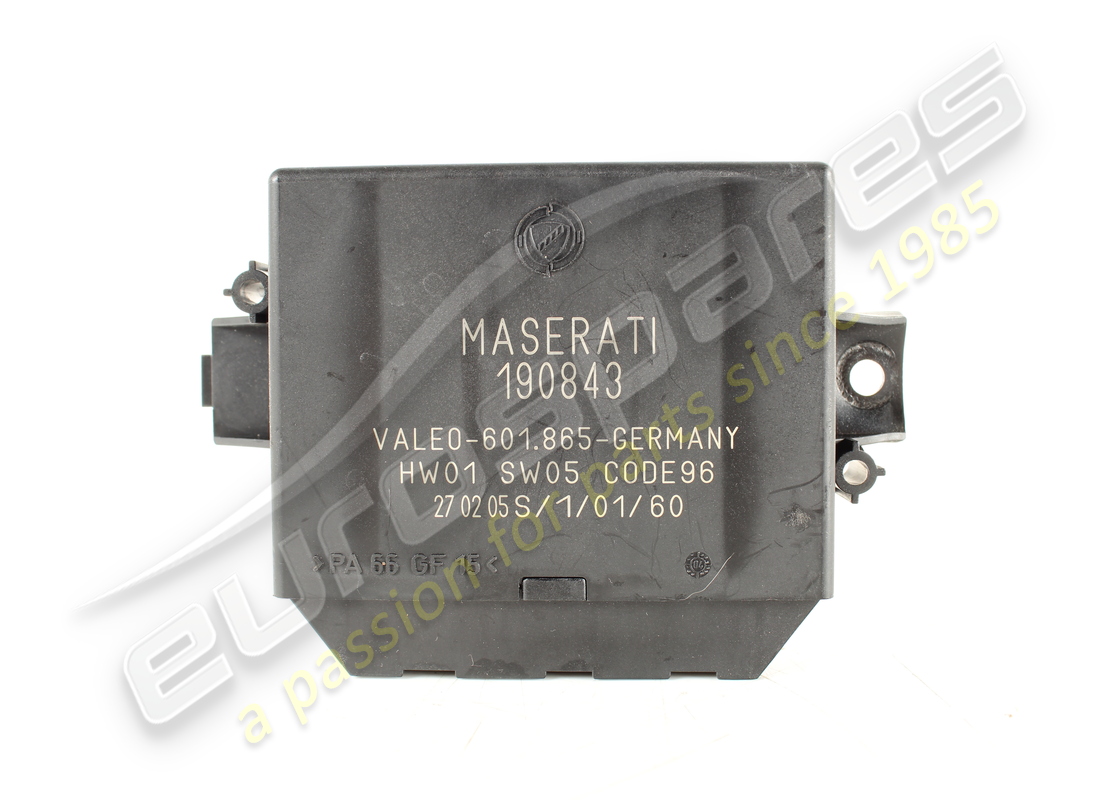 USED MASERATI PARKING SENSORS ECU - 8 SENS. PART NUMBER 190843 (1) used maserati parking sensors ecu - 8 sens. part number 190843 (1)