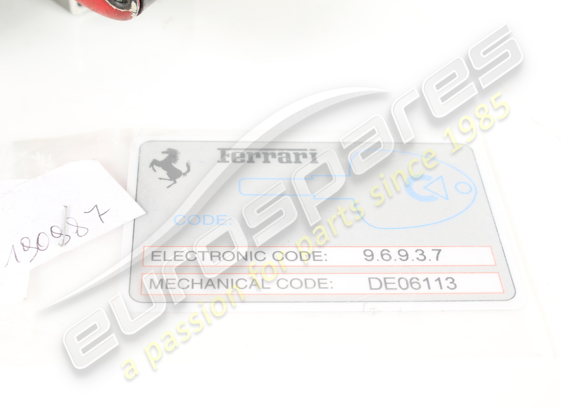 used ferrari locks set completed with ste. part number 254409 (5)