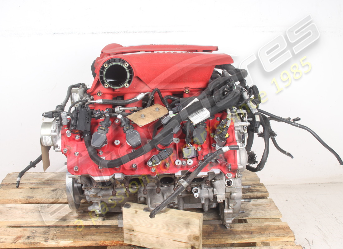 USED FERRARI 488 COMPLETE ENGINE. PART NUMBER 754023000 (2) used ferrari 488 complete engine. part number 754023000 (2)